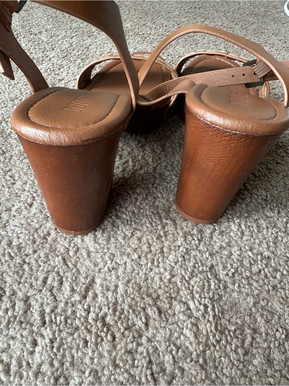 Dunes Sealy Sandals in Caramel 8 - Picture 7 of 10